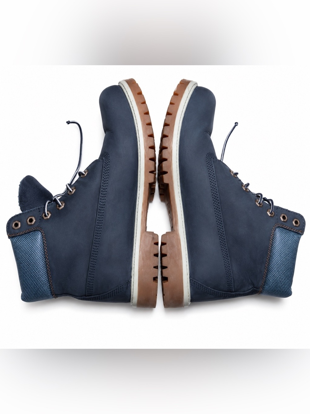 Timberland Navy Blue Premium Boots Excellent Condition